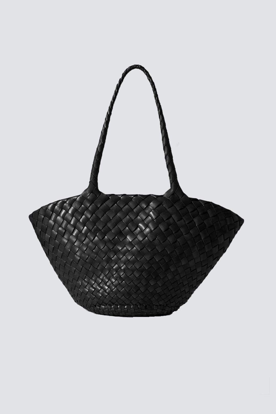 Dragon Diffusion woven leather bag handmade - Egola Black