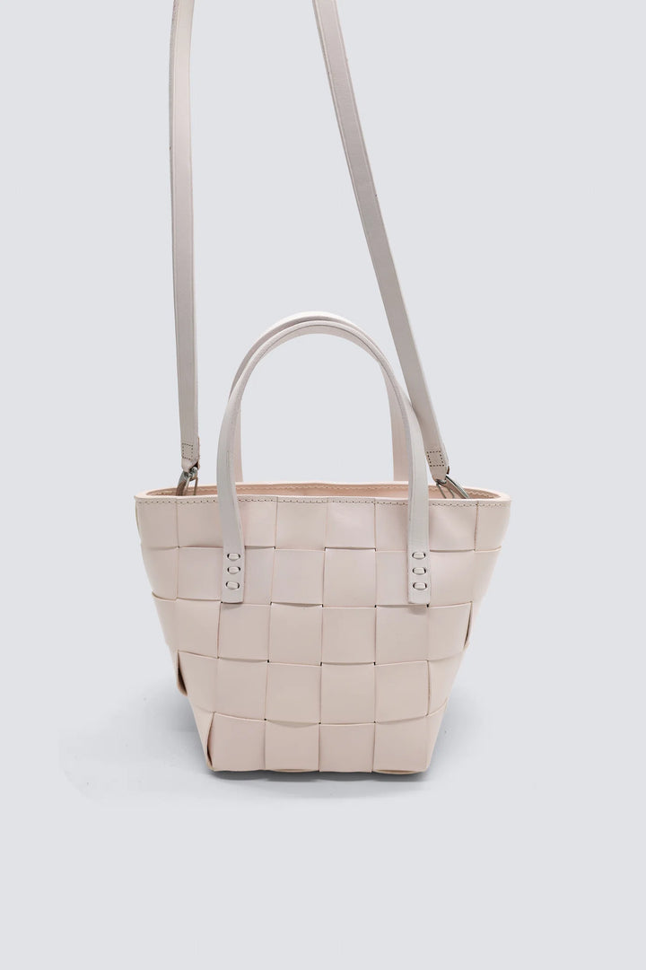 Dragon Diffusion - Woven Leather Bag - Japan Mini Sand