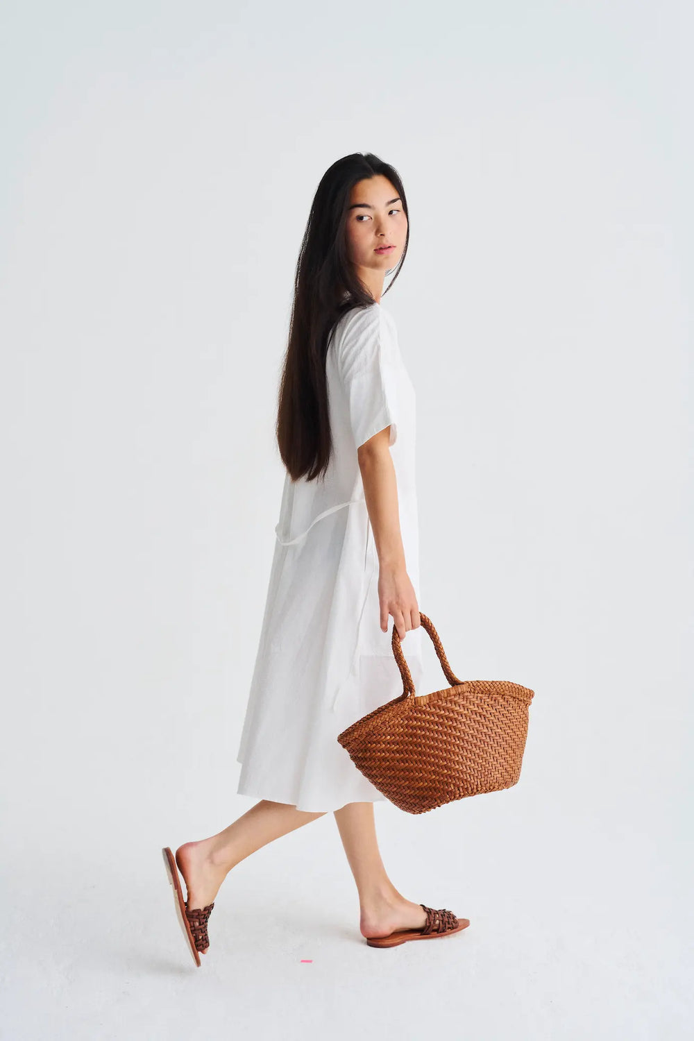 Dragon Diffusion - Martha Tan - Woven Leather Bag Handmade