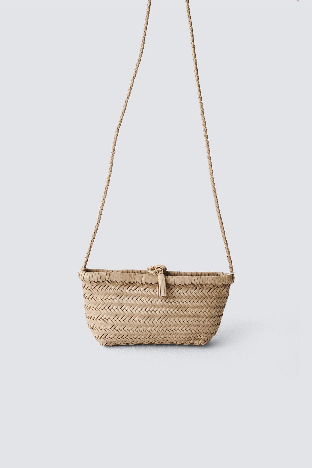 Dragon Diffusion woven leather bag handmade - Minsu Bag Pearl