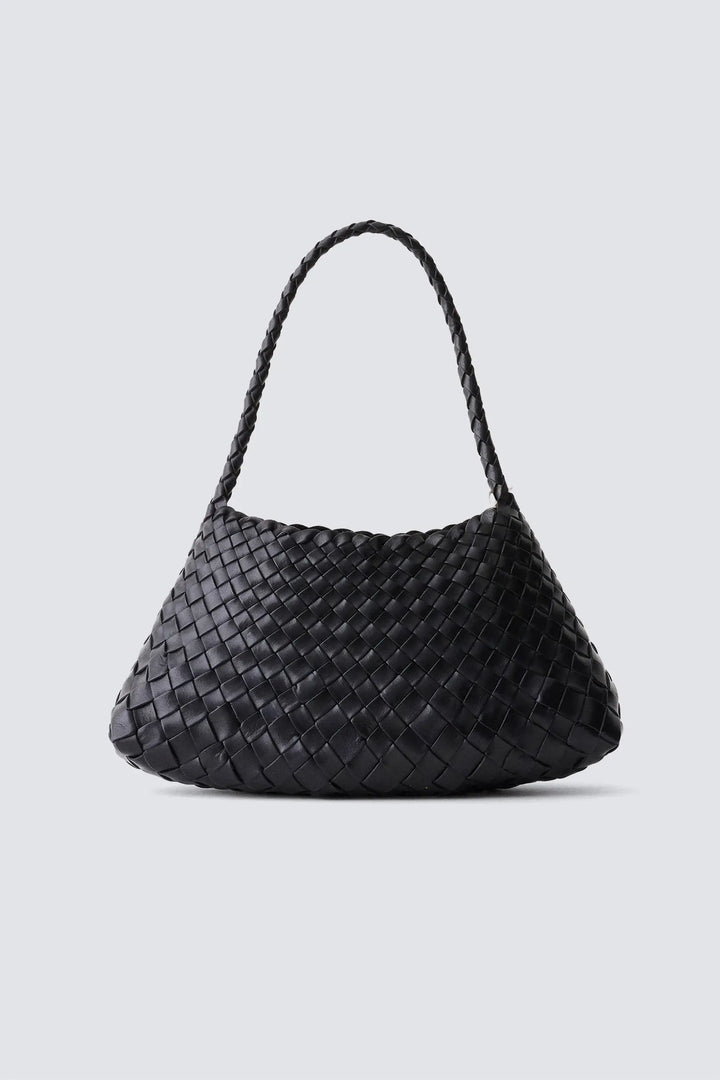 Dragon Diffusion - Woven Leather Bag Handmade - Rosanna Black