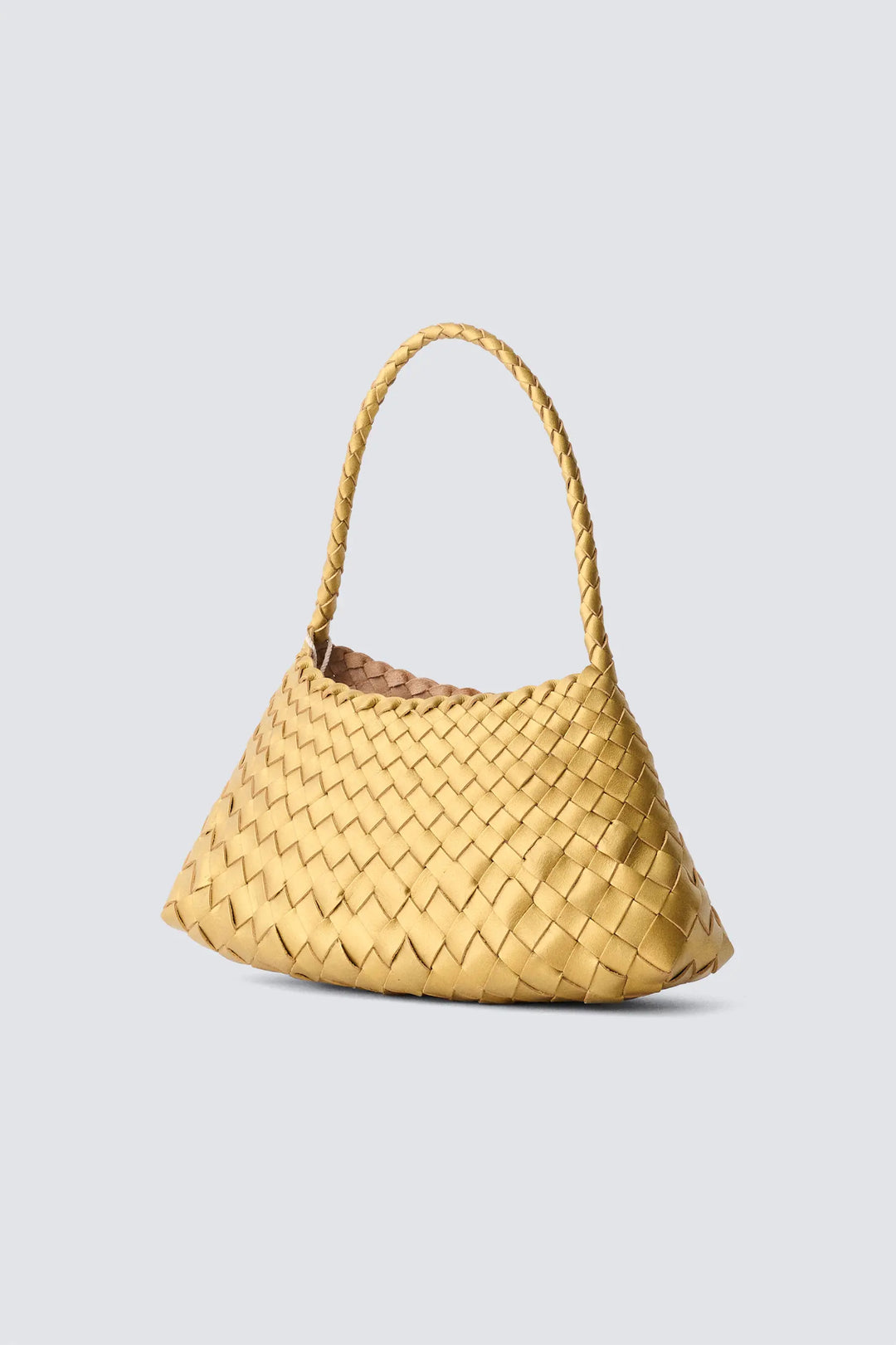 Dragon Diffusion - Woven Leather Bag Handmade - Rosanna Gold