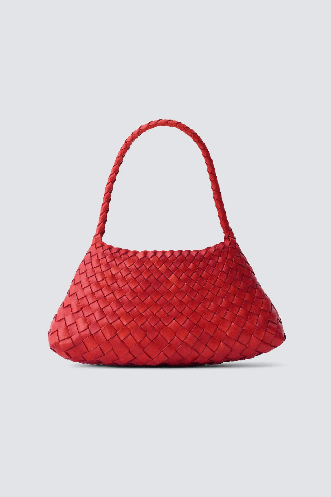 Dragon Diffusion - Woven Leather Bag Handmade - Rosanna Red