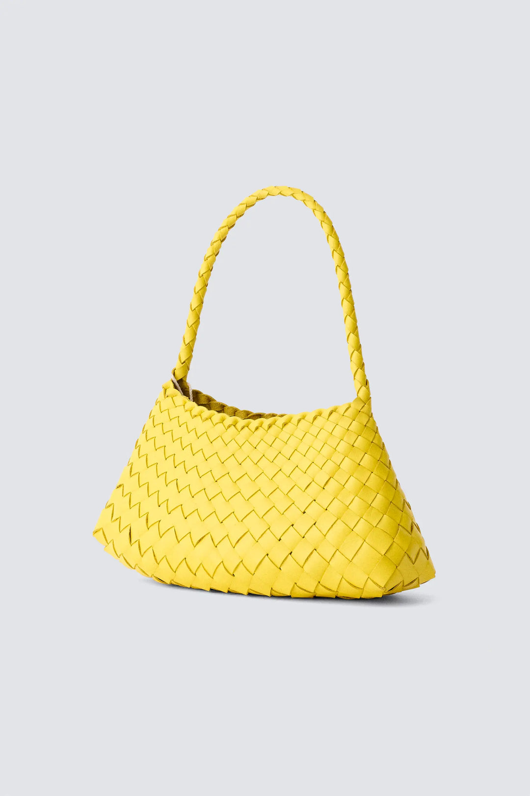 Dragon Diffusion - Woven Leather Bag Handmade - Rosanna Yellow