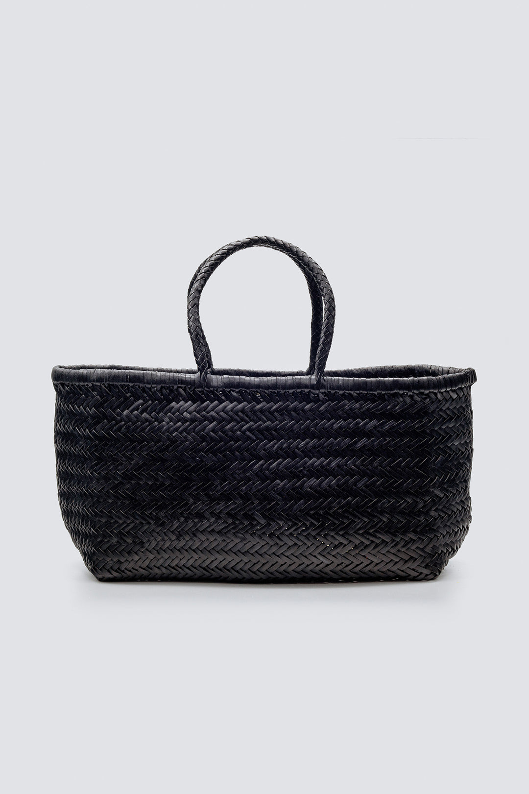 Dragon Diffusion woven leather bag handmade - Triple Jump Big Black