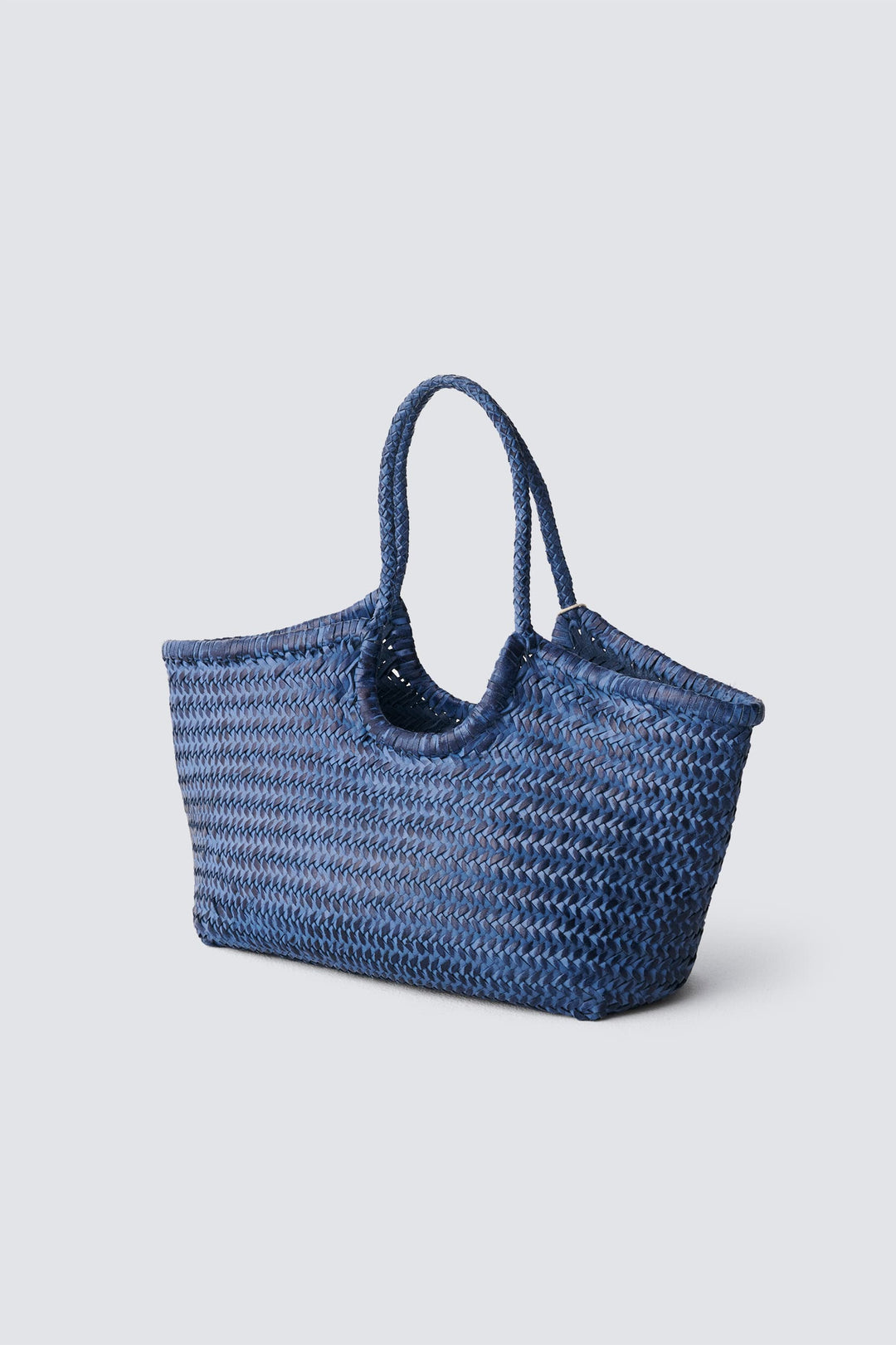 Dragon Diffusion woven leather bag handmade - Nantucket Big Marine Brush