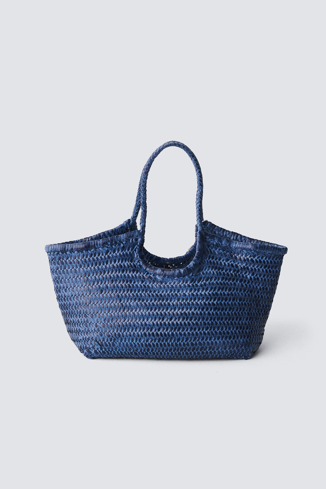 Dragon Diffusion woven leather bag handmade - Nantucket Big Marine Brush