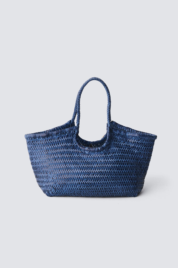 Dragon Diffusion woven leather bag handmade - Nantucket Big Marine Brush