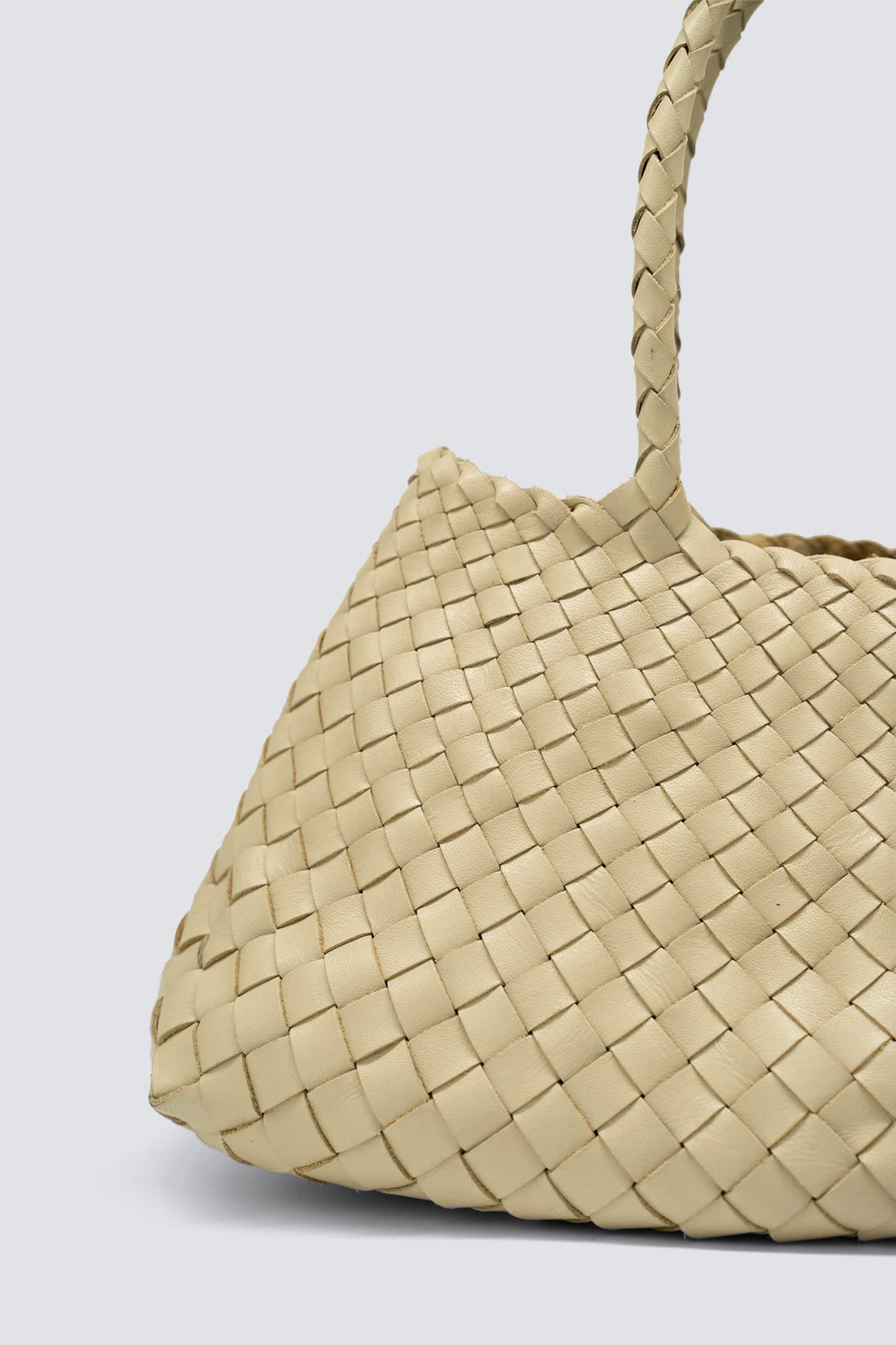 Dragon Diffusion woven leather bag handmade - Santa Croce Big Pearl