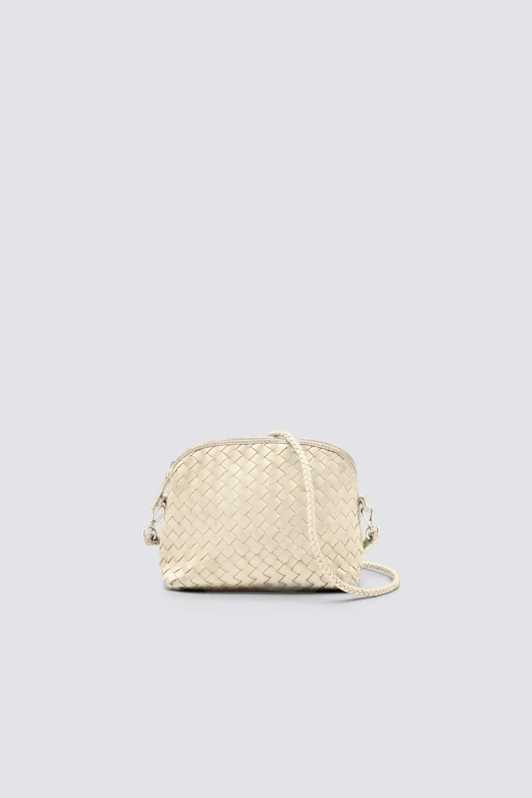 Dragon Diffusion - Chunky Fellini Pochette Pearl - Woven Leather Bag