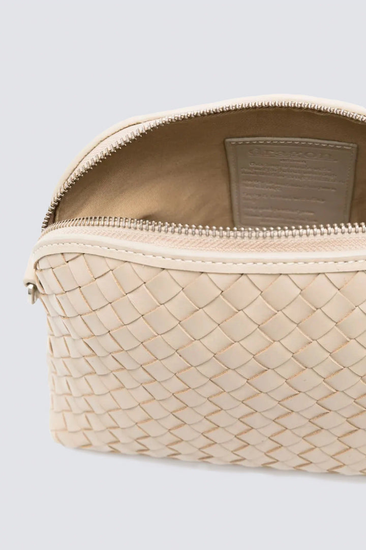 Dragon Diffusion - Chunky Fellini Pochette Pearl - Woven Leather Bag