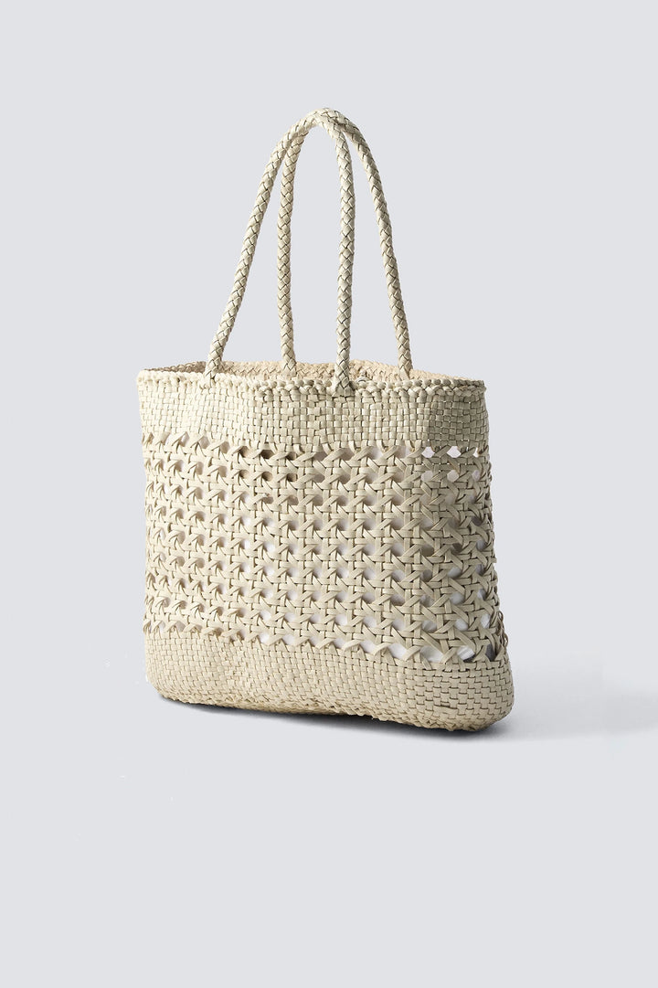 Dragon Diffusion - Woven Leather Bag - Eclipse Pearl