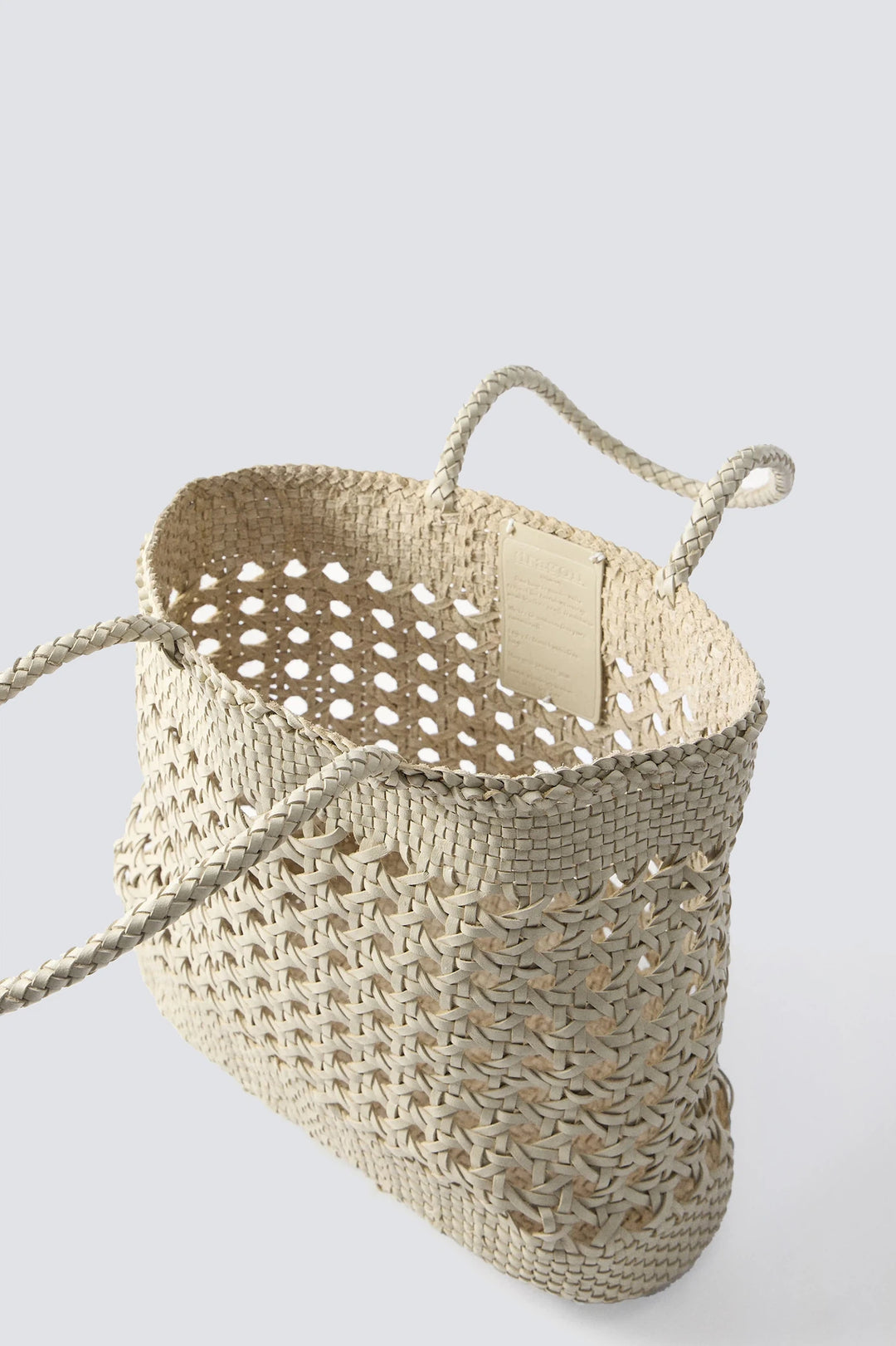 Dragon Diffusion - Woven Leather Bag - Eclipse Pearl