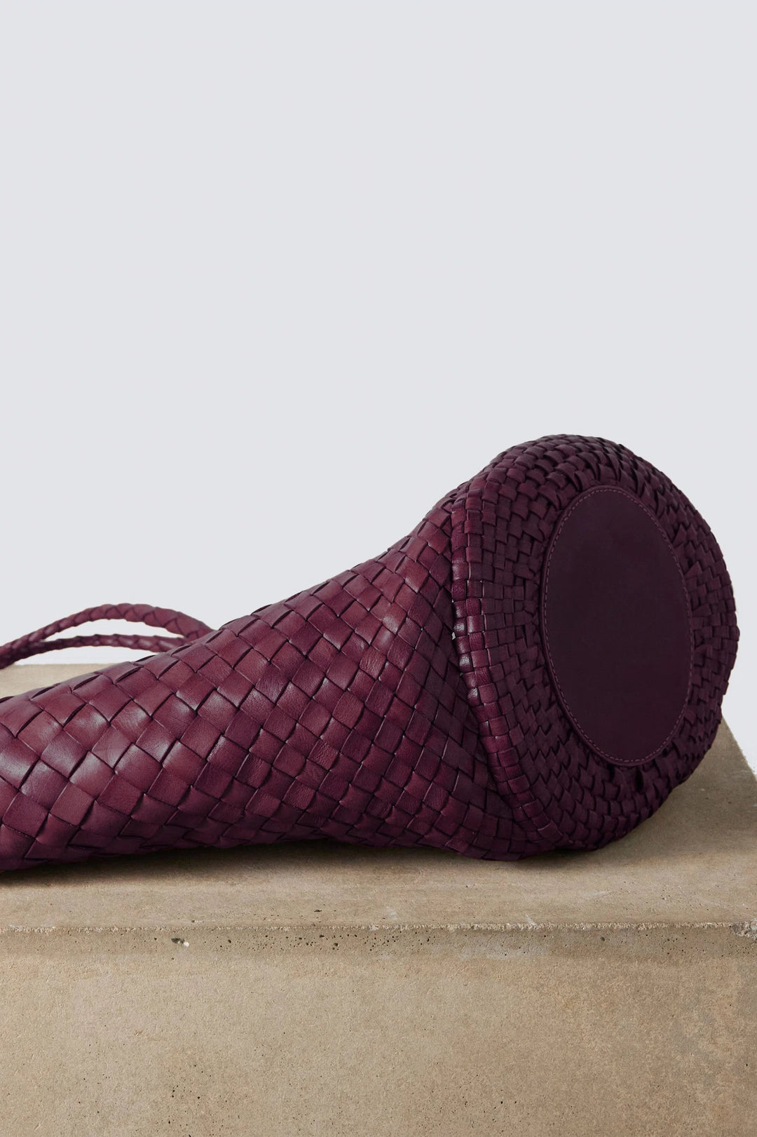 Dragon Diffusion - Egola Plum - Woven Leather Bag