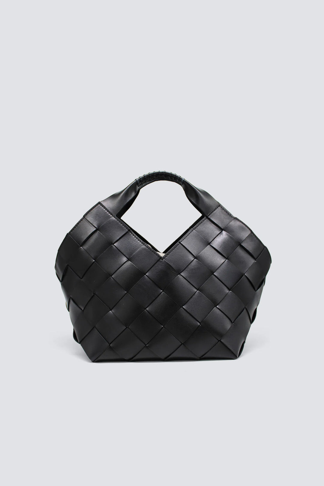 Dragon Diffusion - Botteghe Black - Woven Leather Bag Handmade