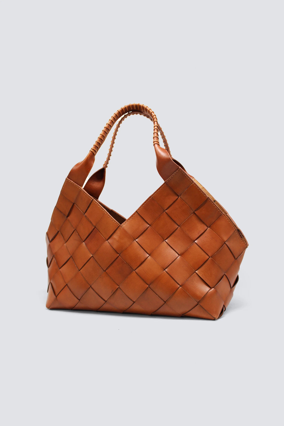 Dragon Diffusion - Castello Tan - Woven Leather Bag Handmade