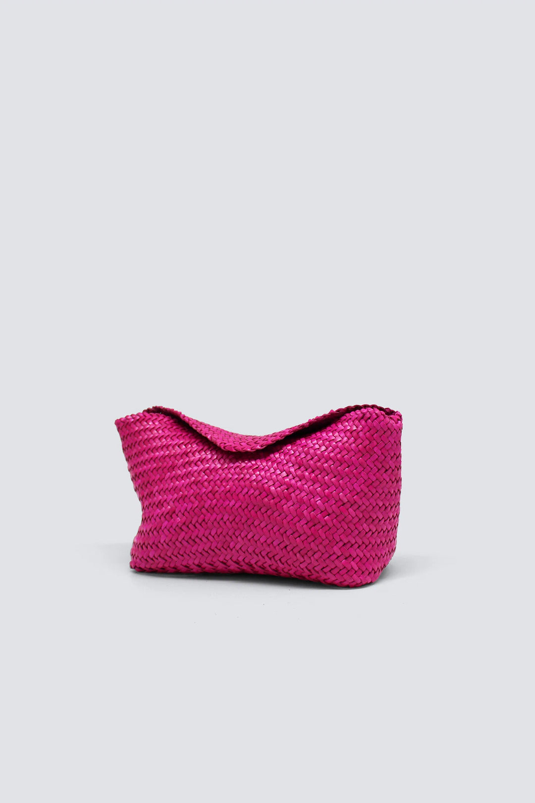 Dragon Diffusion - Corsina Fushia - Woven Leather Bag Handmade