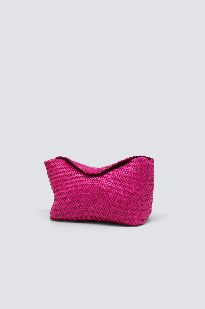 Dragon Diffusion - Corsina Fushia - Woven Leather Bag Handmade