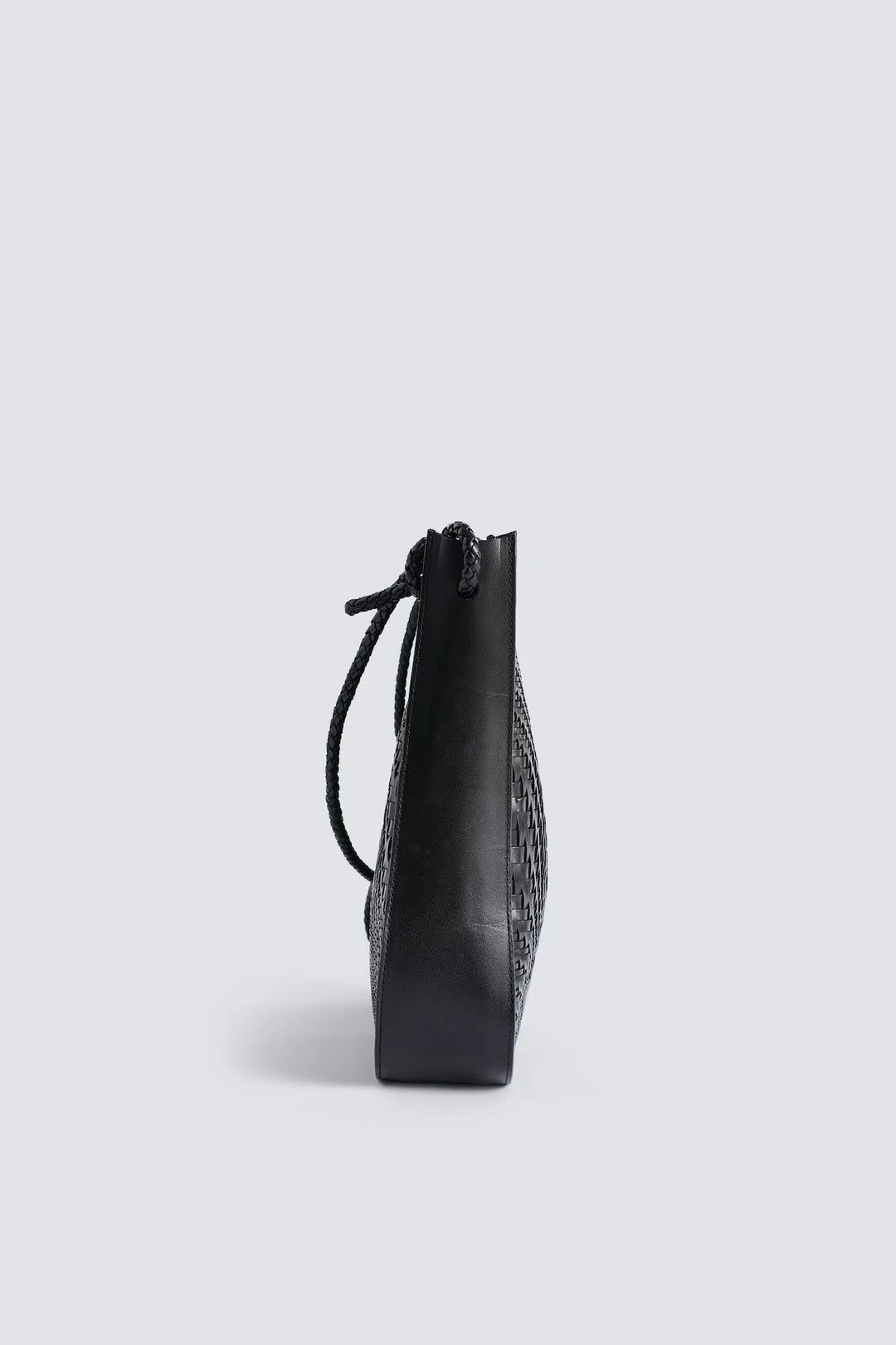 Dragon Diffusion - Glendhu Optical Black - Woven Leather Bag Handmade