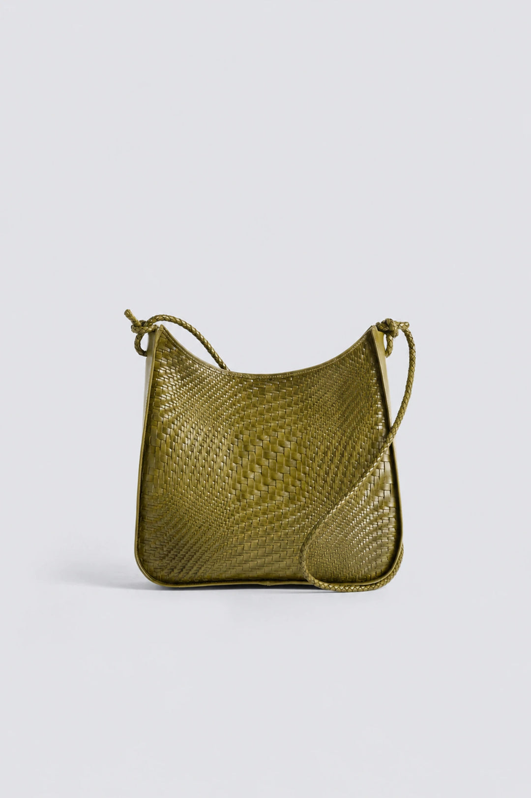 Dragon Diffusion - Glendhu Khaki - Woven Leather Bag Handmade