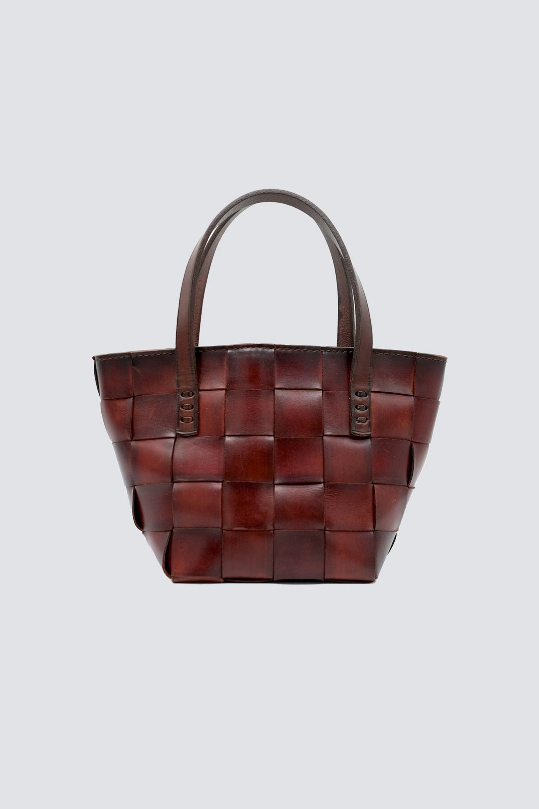 Dragon Diffusion - Woven Leather Bag - Japan Mini Bordo