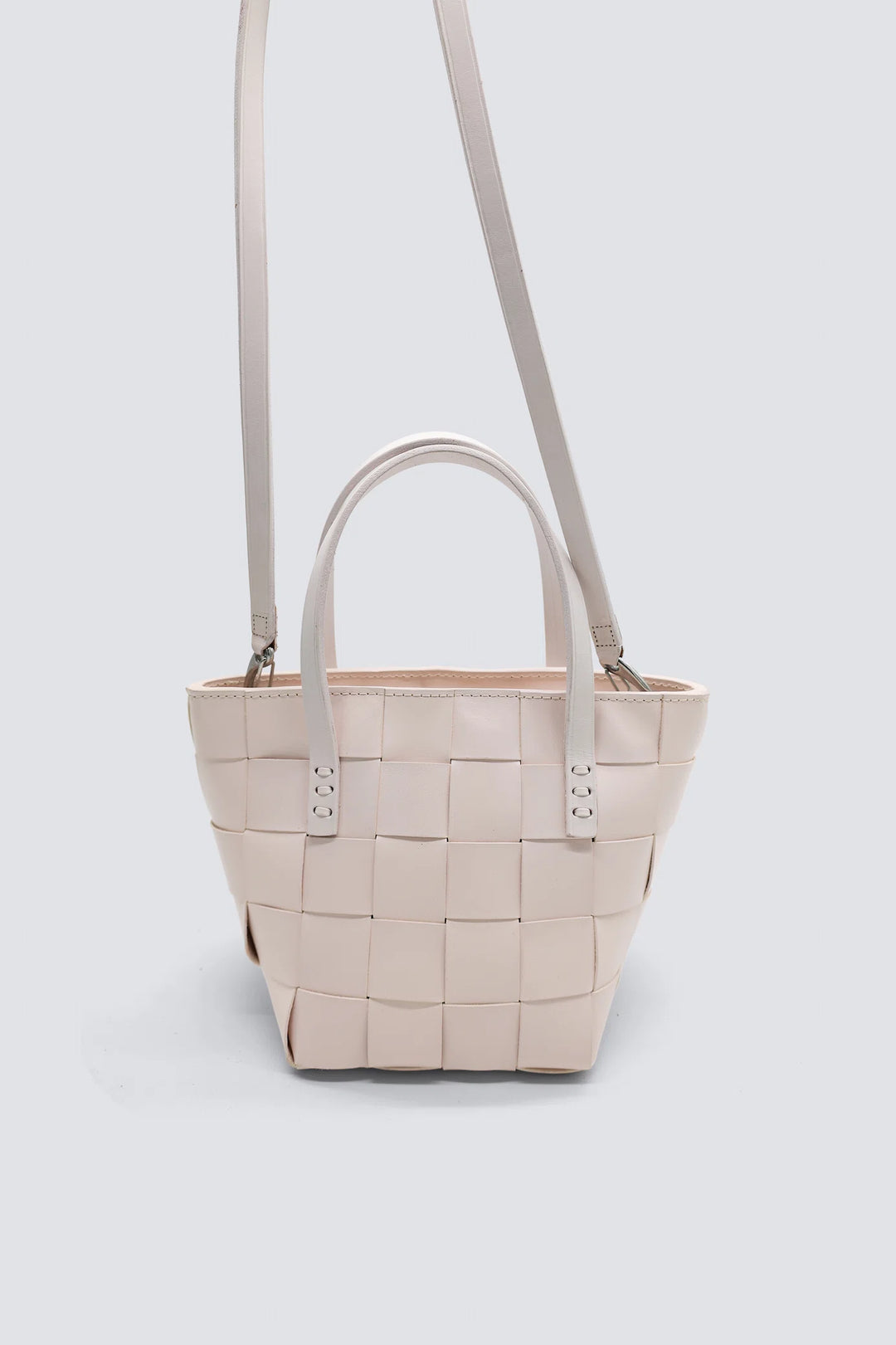 Dragon Diffusion - Woven Leather Bag - Japan Mini Sand