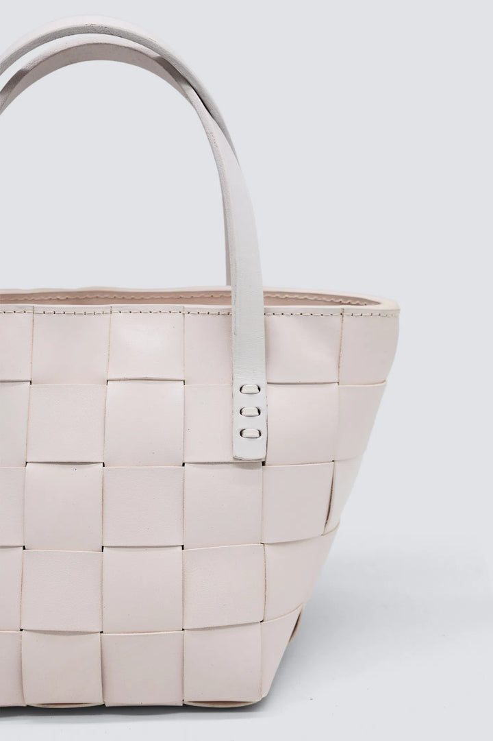 Dragon Diffusion - Woven Leather Bag - Japan Mini Sand
