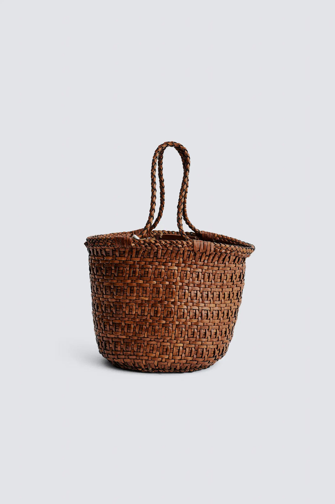 Dragon Diffusion - Java Bag 2+2 Tan - Woven Leather Bag Handmade