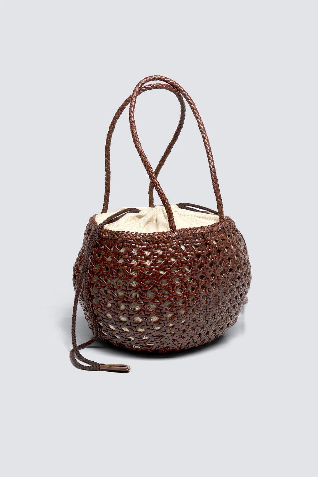 Dragon Diffusion - Juventus Bruciato - Woven Leather Bag Handmade