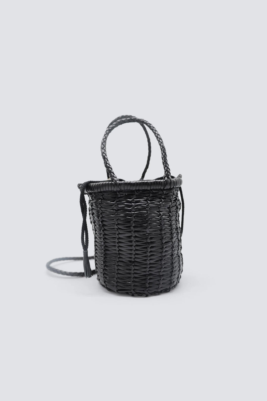 Dragon Diffusion - Woven Leather Bag - Lina Mini Black