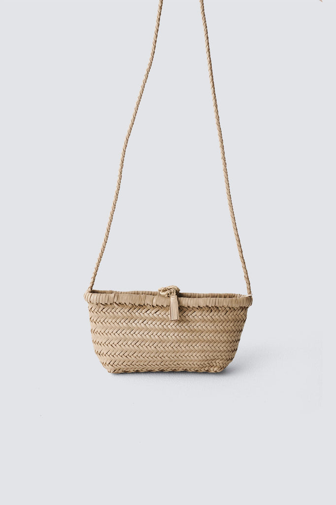 DRAGON DIFFUSION レディース かごバッグ MINSU BAG Dragon Diffusion - Minsu Bag Tan Woven Leather Bag