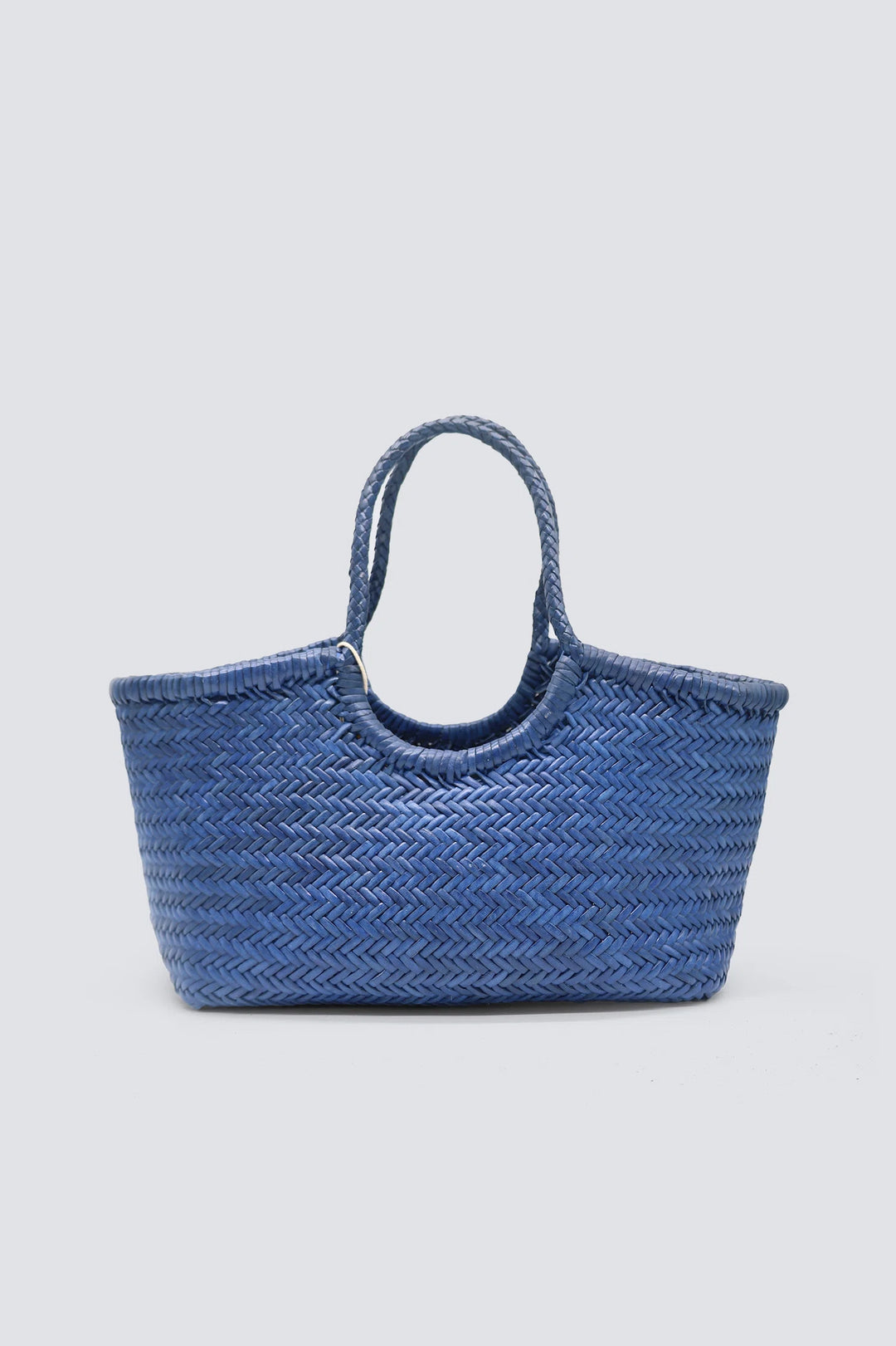 Dragon Diffusion - Woven Leather Bag - Nantucket Big Navy