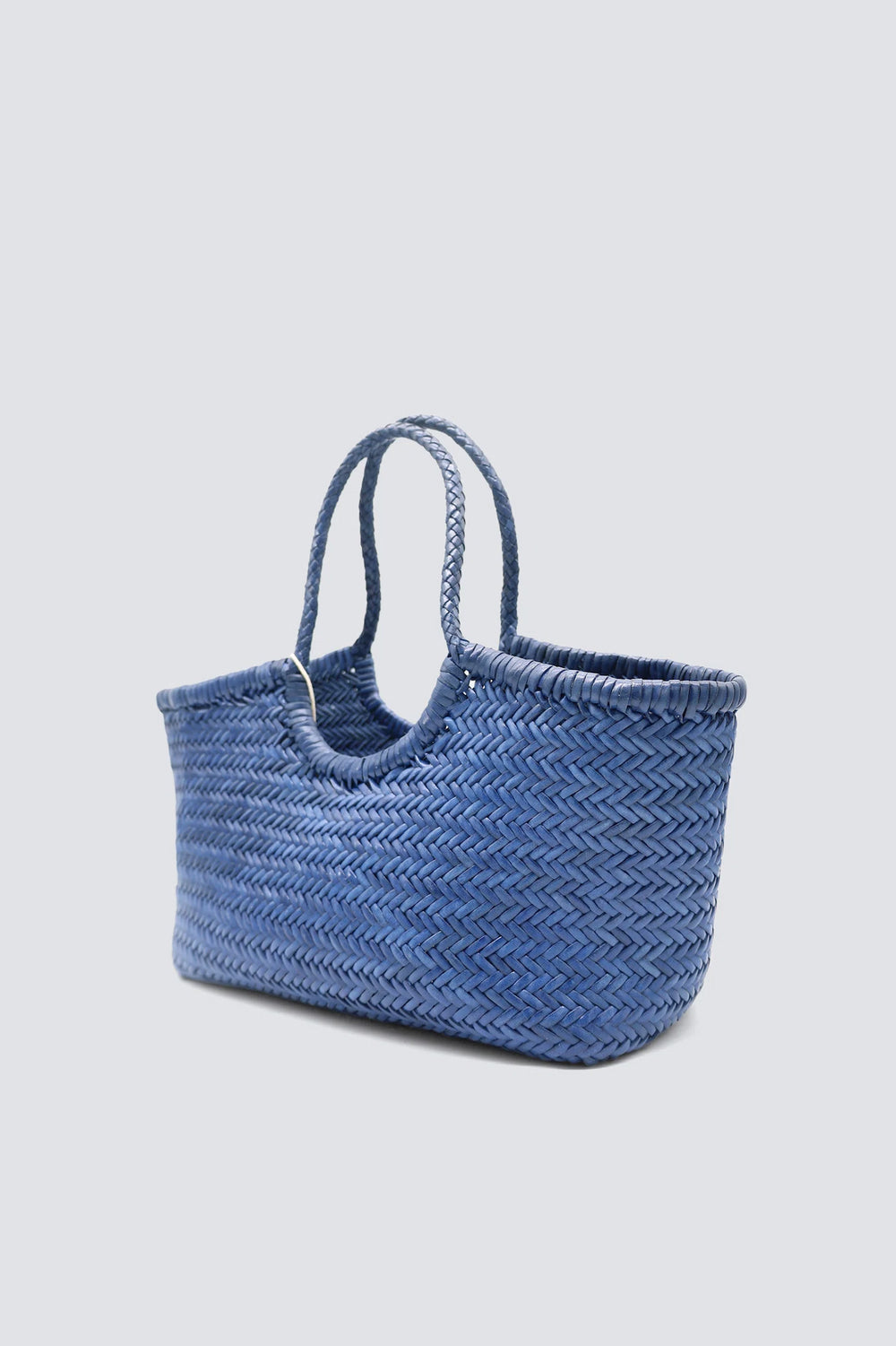 Dragon Diffusion - Woven Leather Bag - Nantucket Big Navy