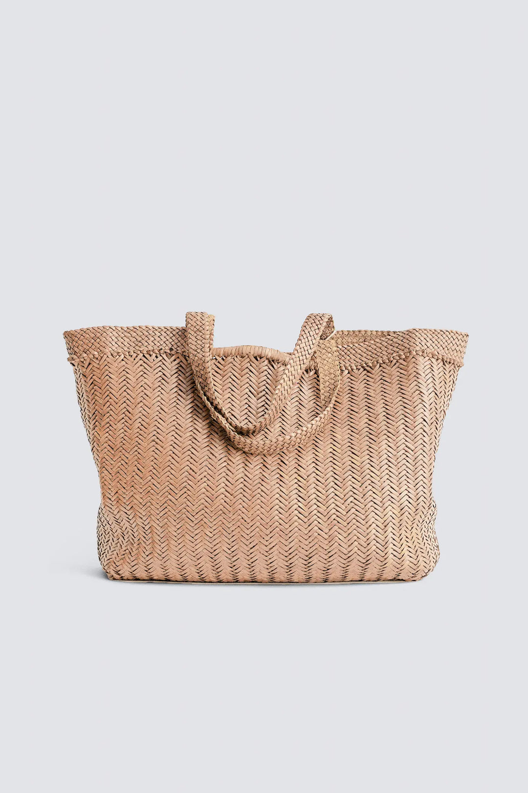 Dragon Diffusion - Oversize Natural - Woven Leather Bag Handmade