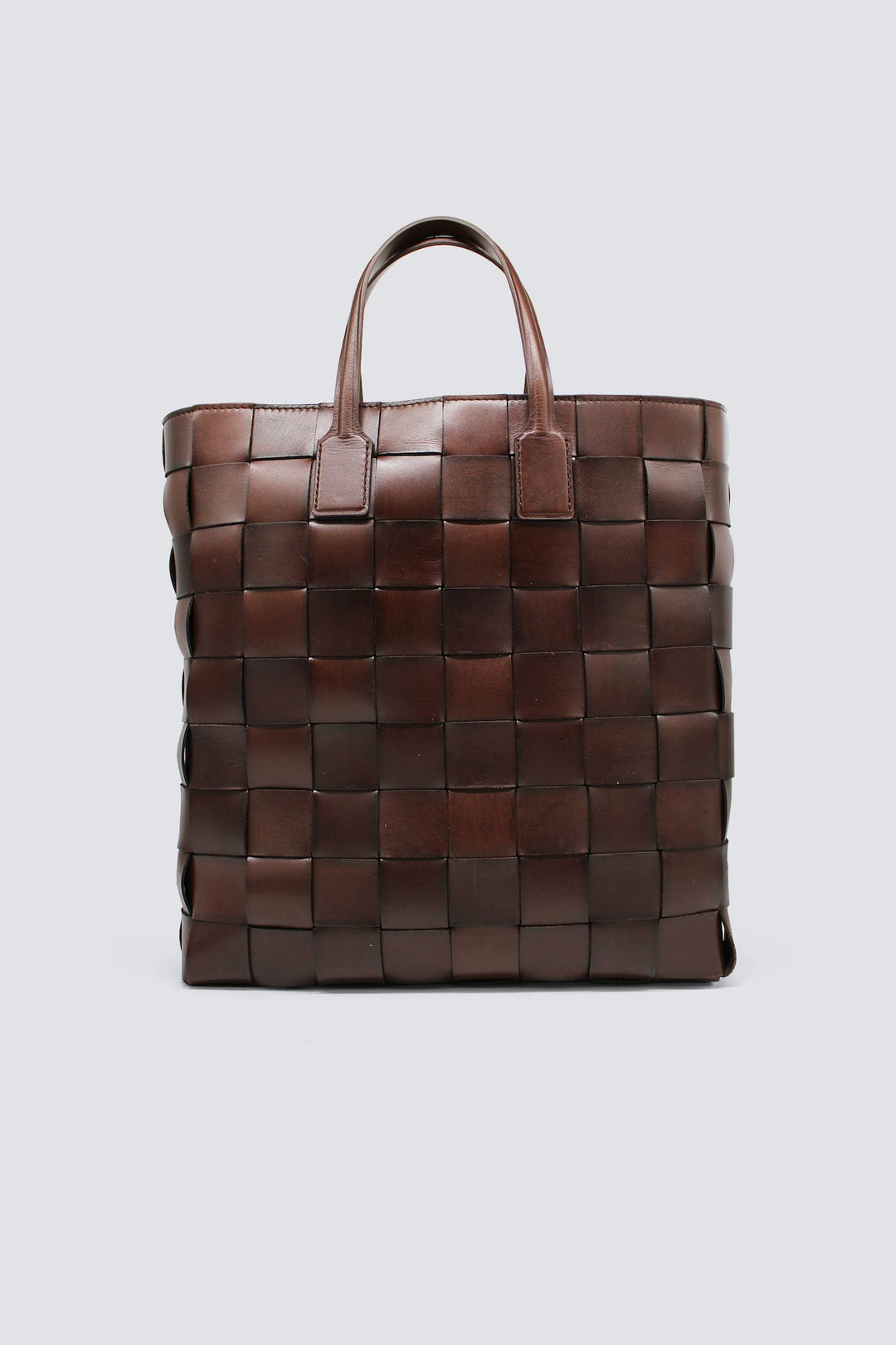 Dragon Diffusion - Pino Dark Brown - Woven Leather Bag Handmade