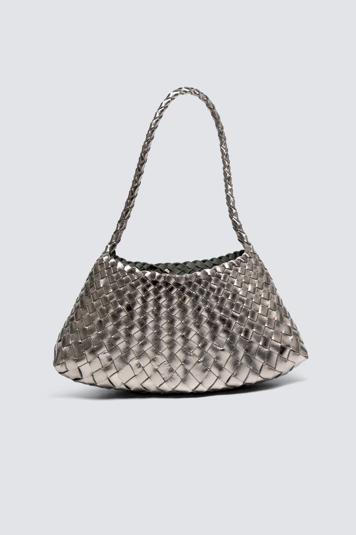 Dragon Diffusion - Rosanna Covert Foil - Woven Leather Bag Handmade