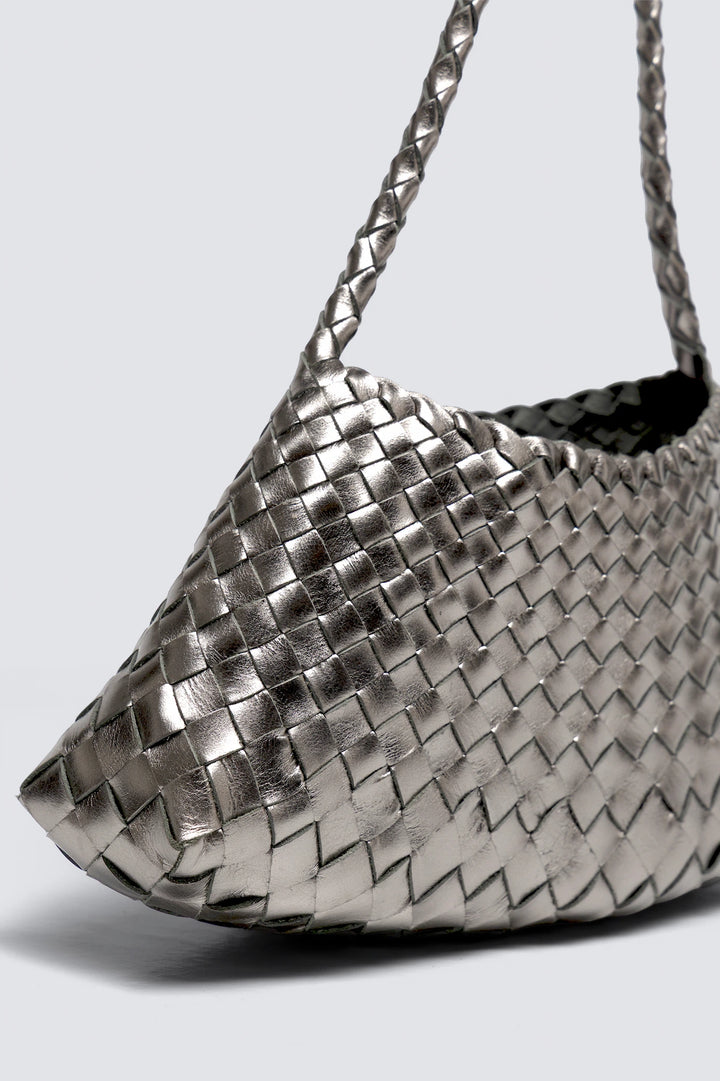 Dragon Diffusion - Rosanna Covert Foil - Woven Leather Bag Handmade