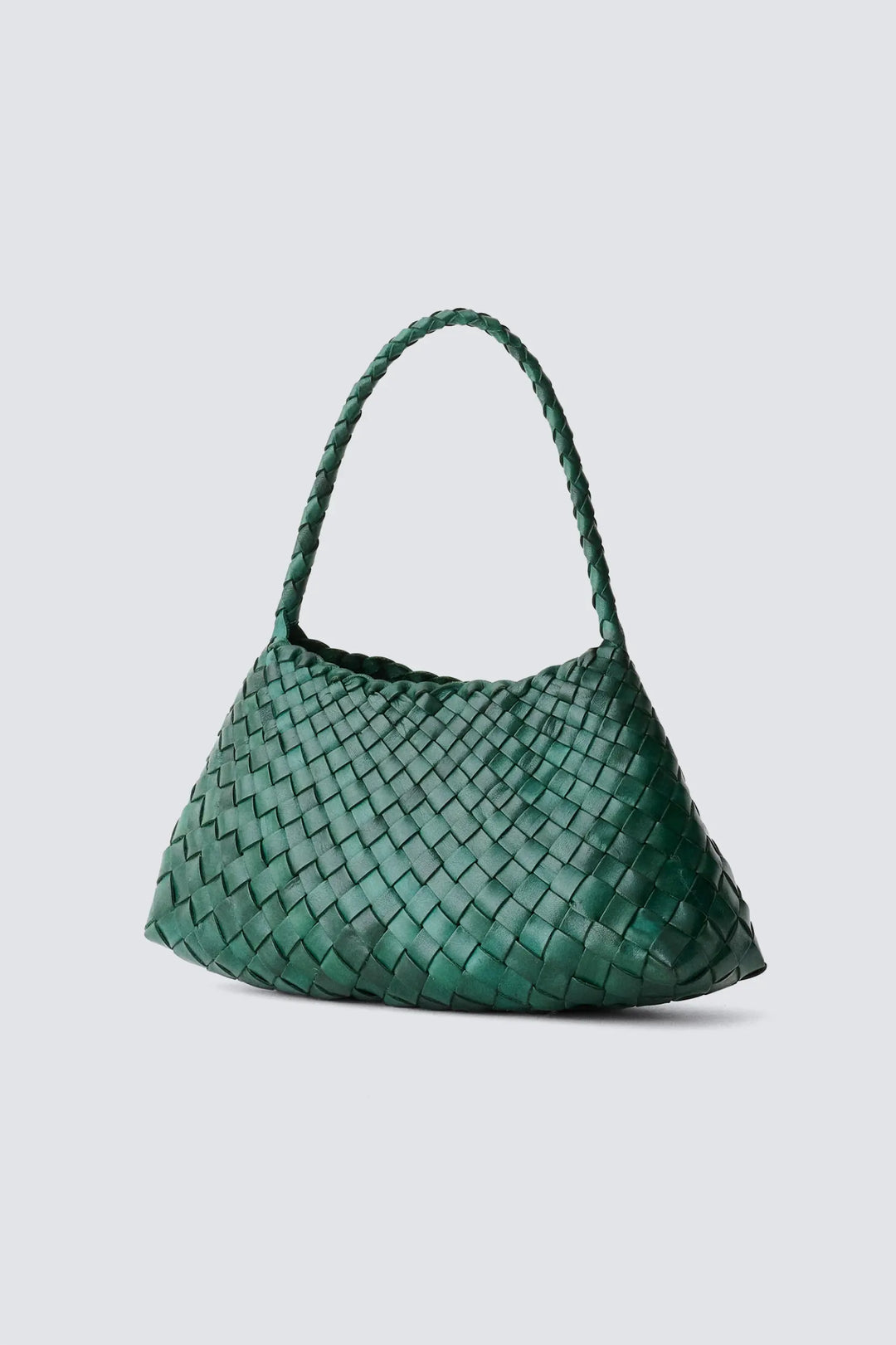 Dragon Diffusion - Woven Leather Bag Handmade - Rosanna Forest GreenDragon Diffusion - Woven Leather Bag Handmade - Rosanna Forest Green