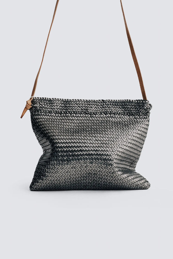 Dragon Diffusion - Sacoche Covert Foil - Woven Leather Bag Handmade