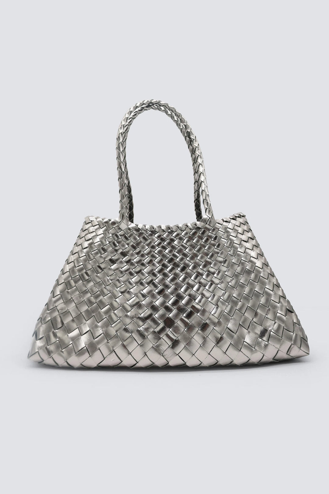 Dragon Diffusion - Woven Leather Bag - Santa Croce Big Covert Foil