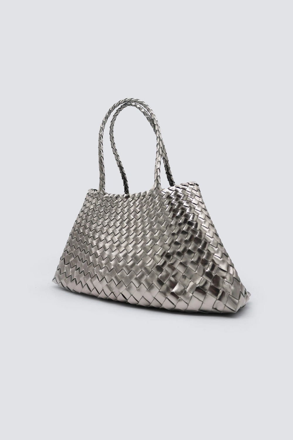 Dragon Diffusion - Woven Leather Bag - Santa Croce Big Covert Foil