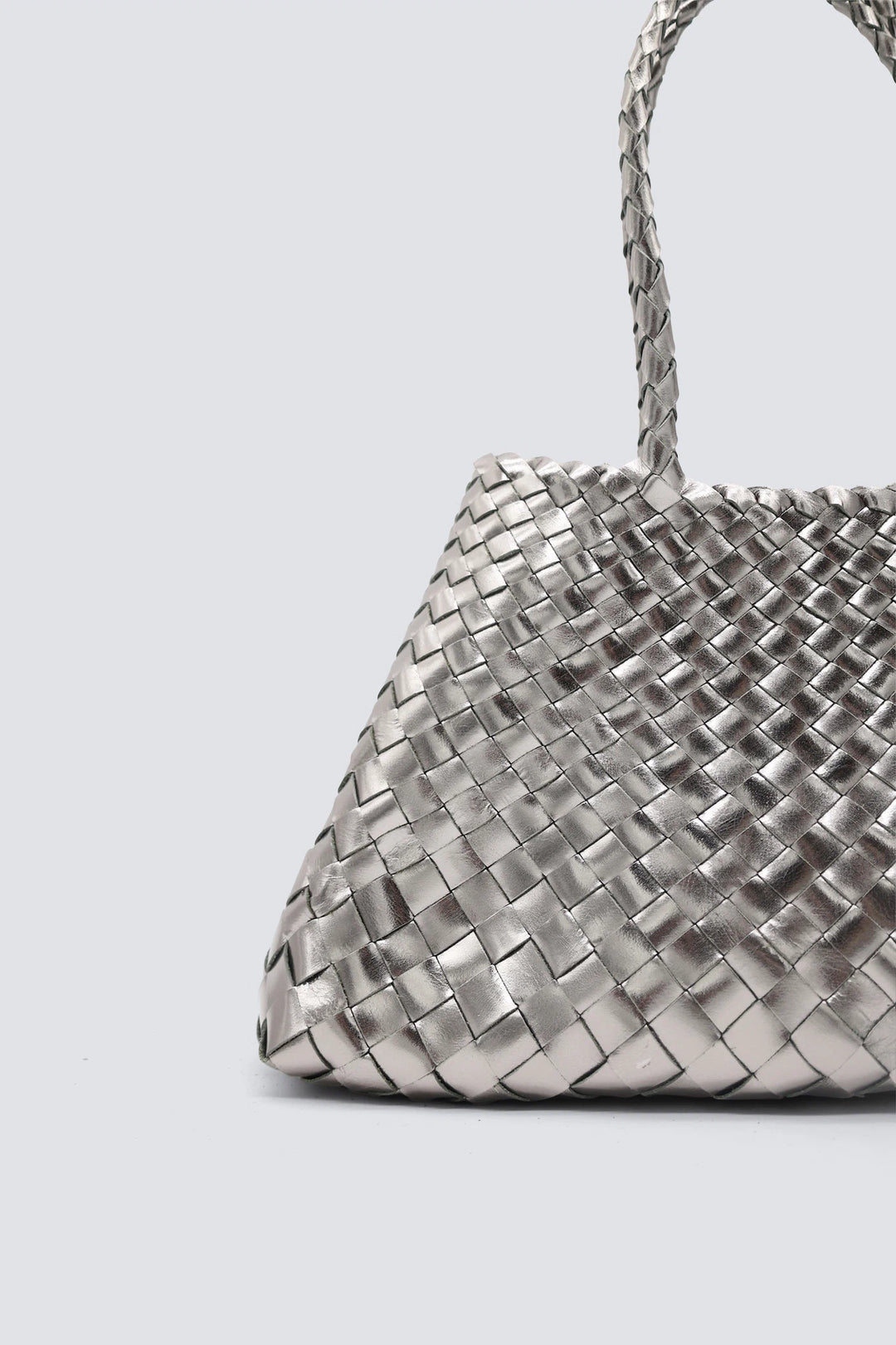 Dragon Diffusion - Woven Leather Bag - Santa Croce Big Covert Foil