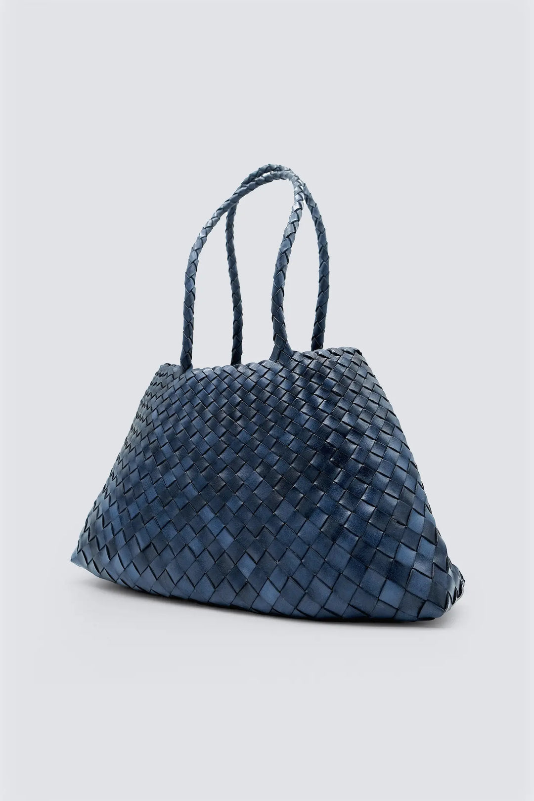 Dragon Diffusion - Santa Croce Big Marine - Woven Leather Bag Handmade