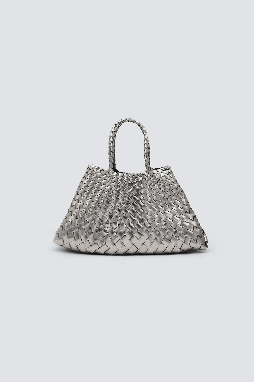 Dragon Diffusion - Woven Leather Bag - Santa Croce Small Cover Foil