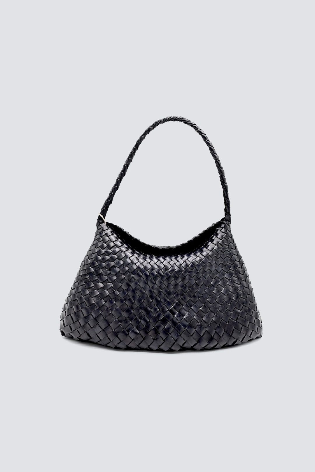 Dragon Diffusion - Woven Leather Bag - Santa Maria Black
