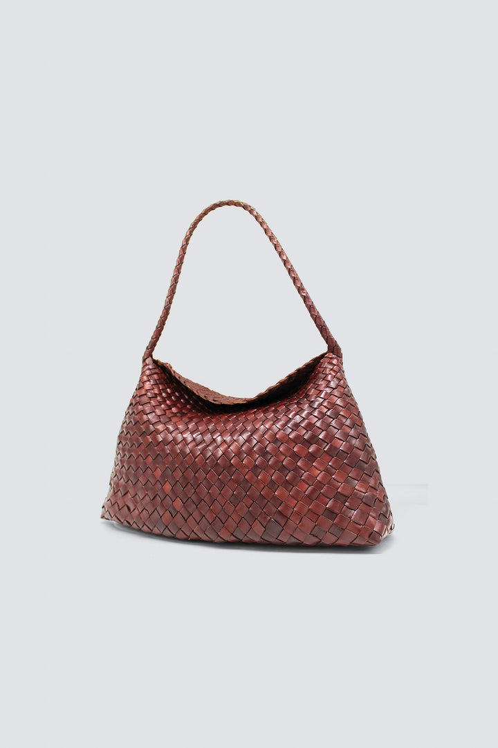 Dragon Diffusion - Santa Maria Bruciato - Woven Leather Bag Handmade