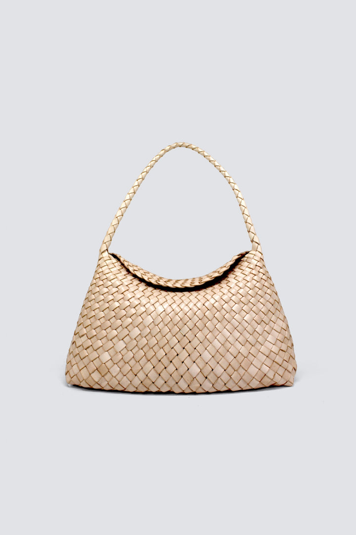 Dragon Diffusion - Santa Maria Natural - Woven Leather Bag Handmade