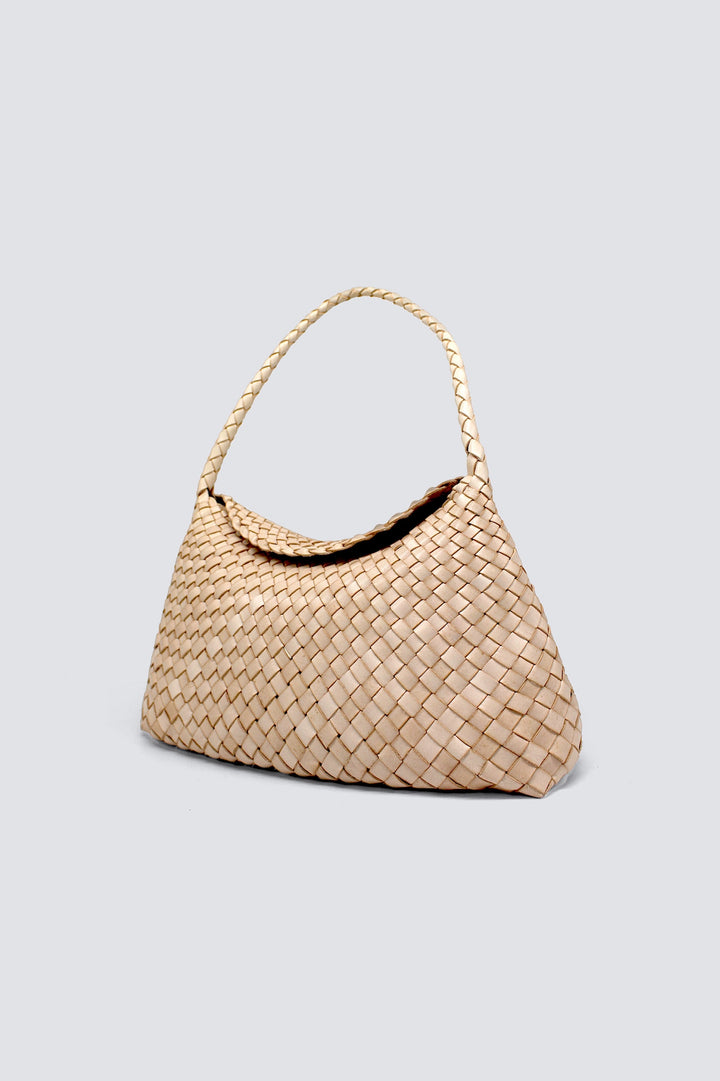 Dragon Diffusion - Santa Maria Natural - Woven Leather Bag Handmade