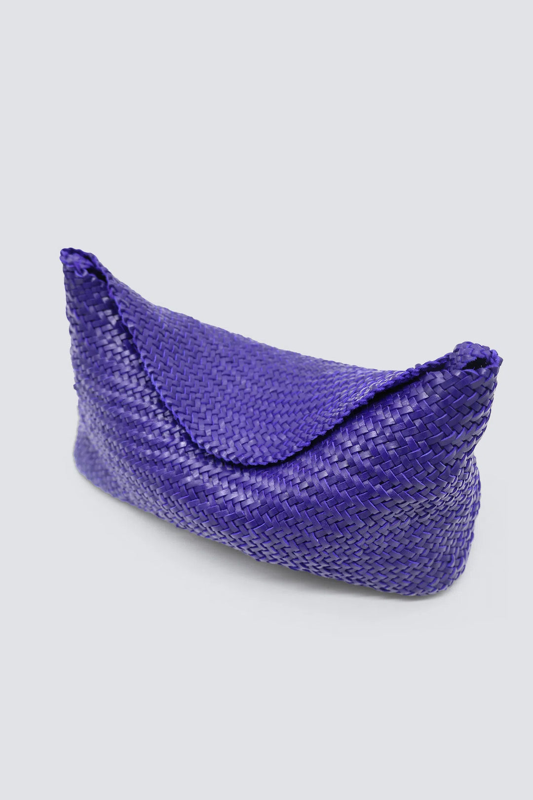 Dragon Diffusion - Woven Leather Bag - Santa Marta Deep Purple