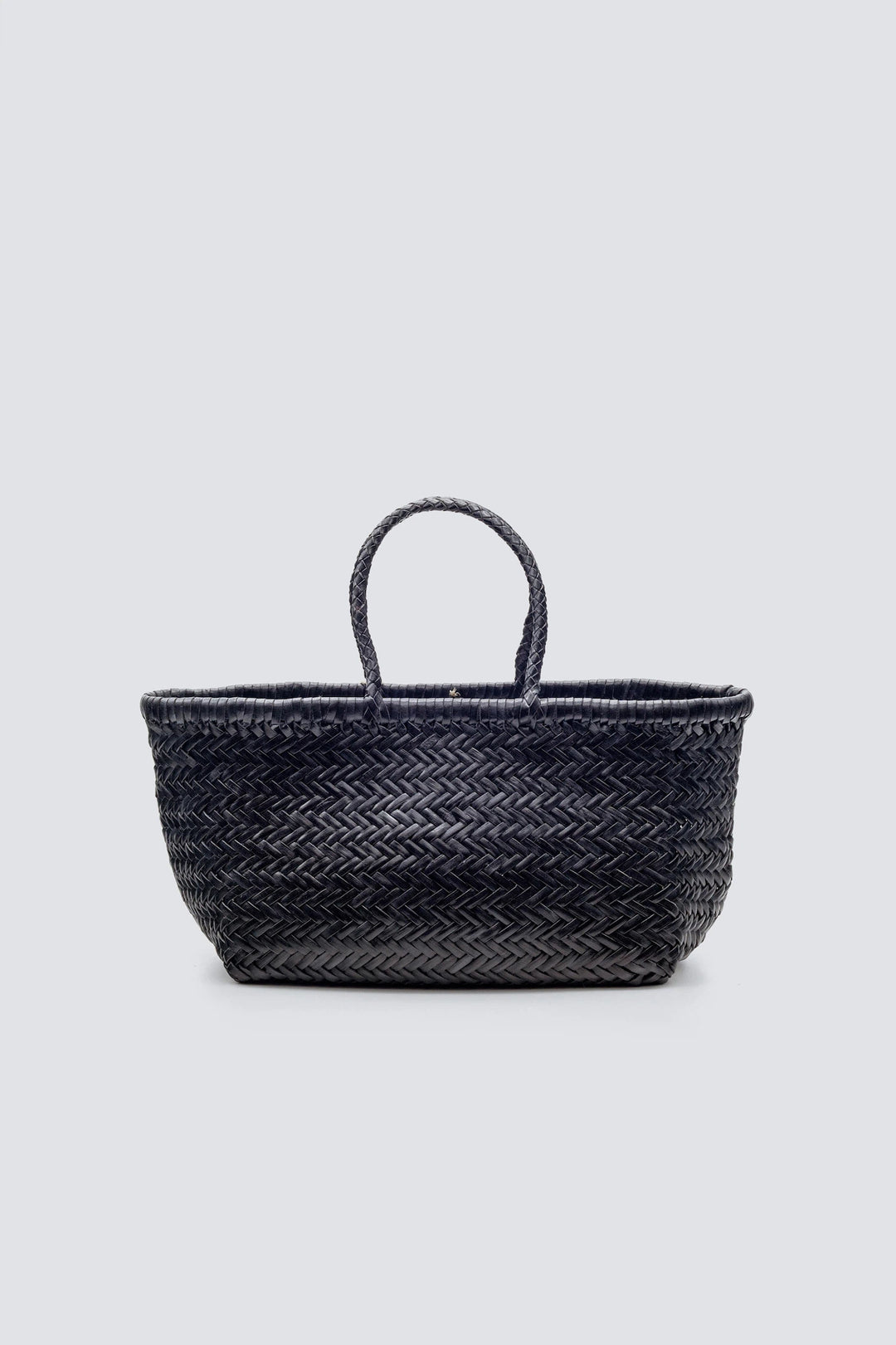 Dragon Diffusion woven leather bag handmade - Triple Jump Small Black